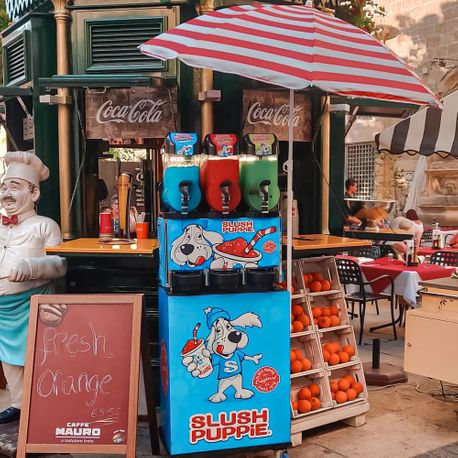 Slush puppie machine